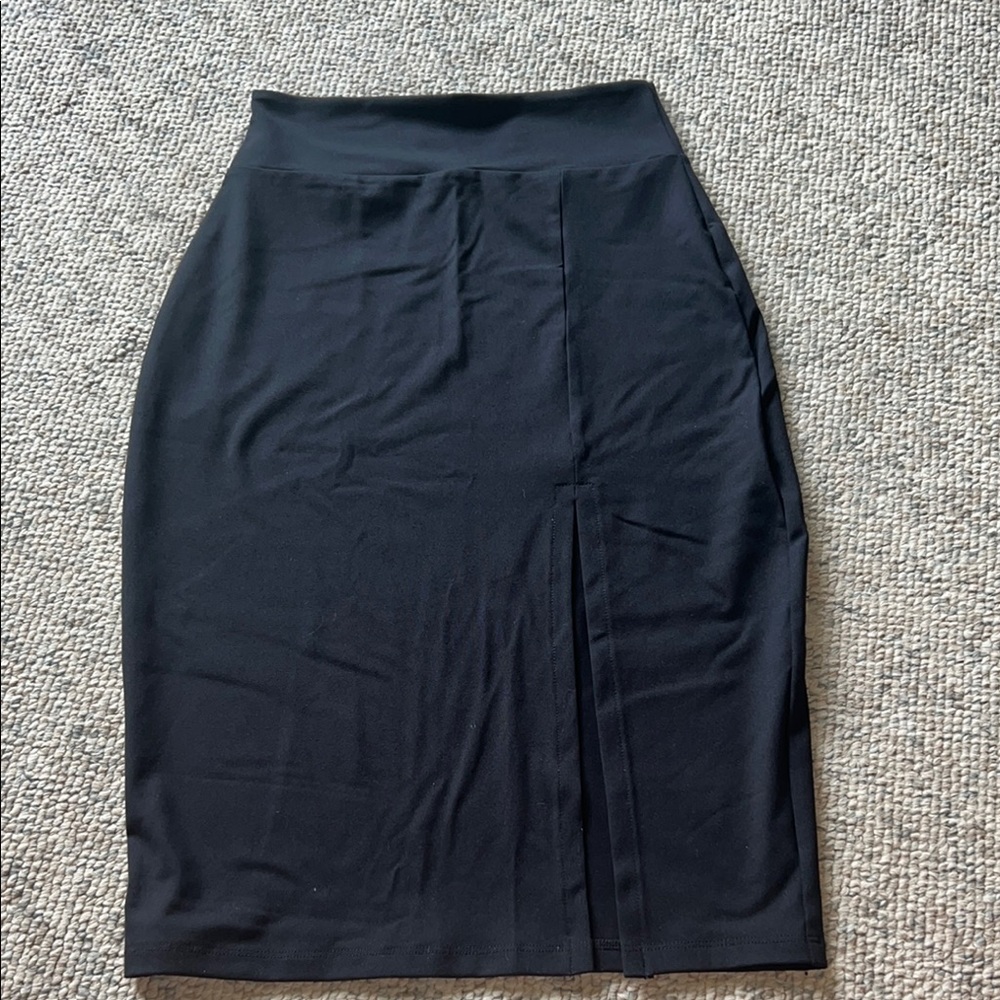 Susana Monaco Elegant Black Women's Skirt SMALL new without tags